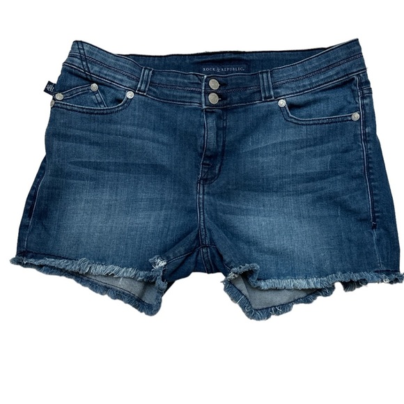 Rock & Republic Shorts Rock Republic Bonnaroo Denim Cut Off Shorts